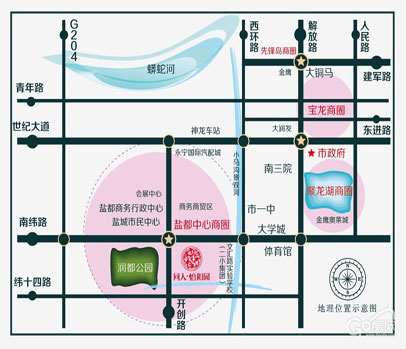 区位图