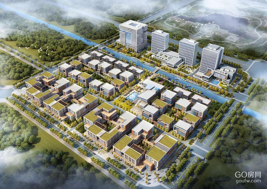 盐城商业及办公楼3dmax 模型下载-光辉城市