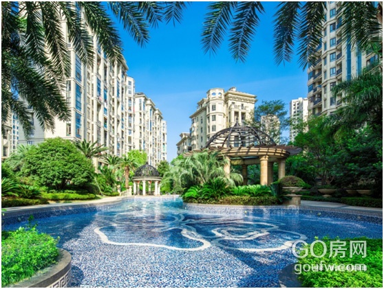 (中梁香缇半岛实景图)