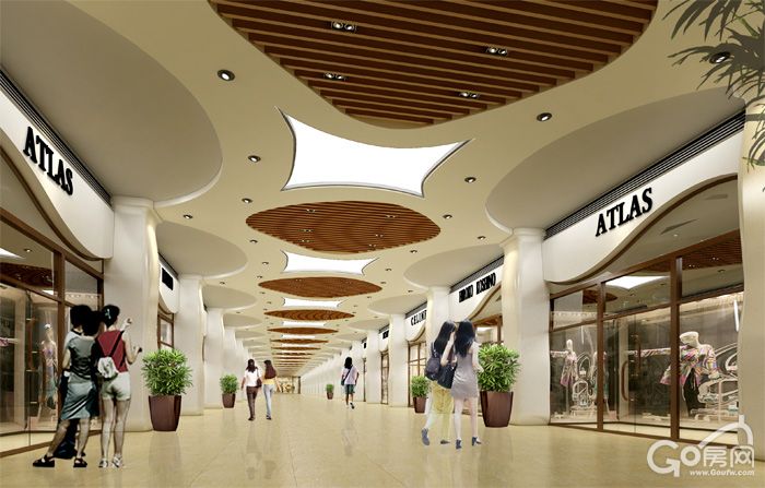 盐城建军路地下商业街